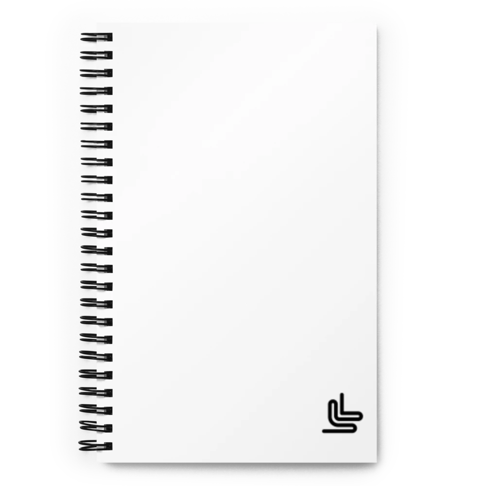 Lines and Levels Spiral Notebook