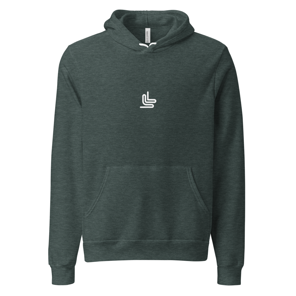 Unisex Pullover Hoodie | Lines and Levels | Bella + Canvas