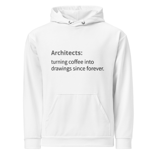 Architect Recycled Unisex Hoodie from Lines and Levels