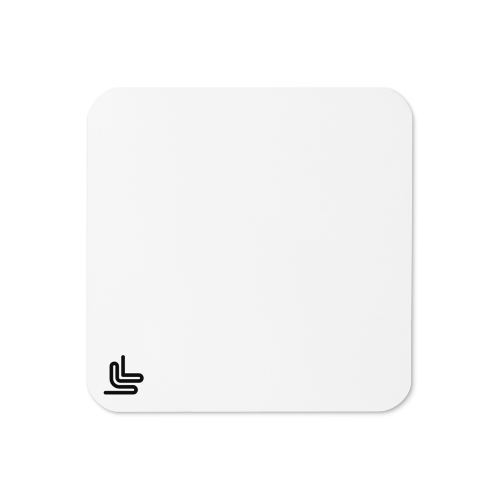 Cork-Back Coaster | Lines and Lines