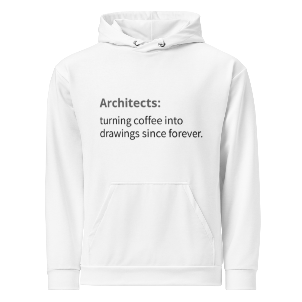 Architect Recycled Unisex Hoodie from Lines and Levels