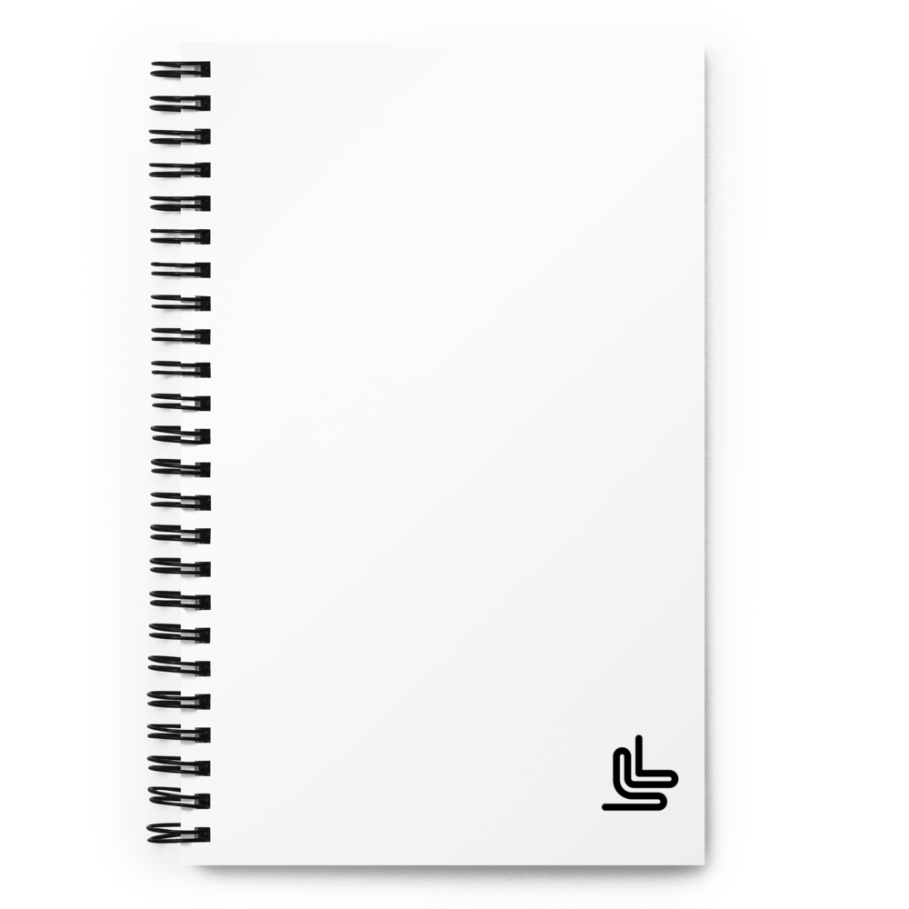 Lines and Levels Spiral Notebook